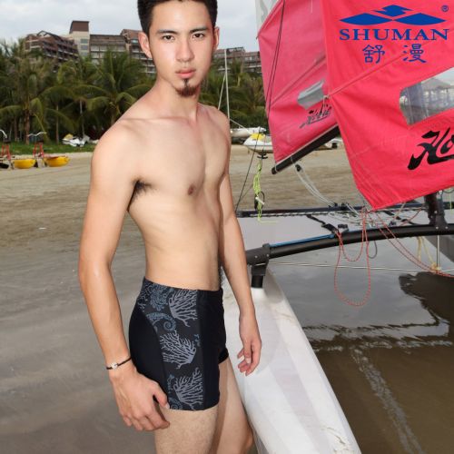 Maillot de bain homme en nylon spandex polyester - Ref 2510523