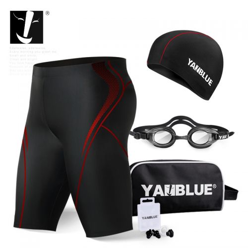 Maillot de bain homme YA BLUE en nylon spandex - Ref 2514780