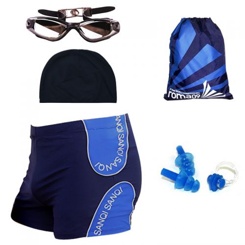 Maillot de bain homme en nylon spandex - Ref 2519371