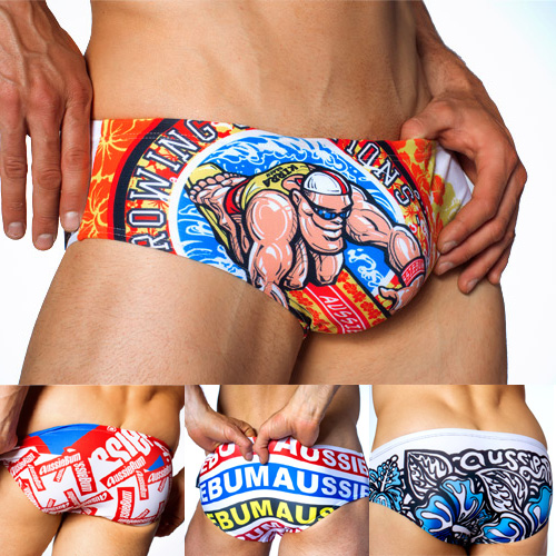 Maillot de bain homme en nylon spandex - Ref 2519417