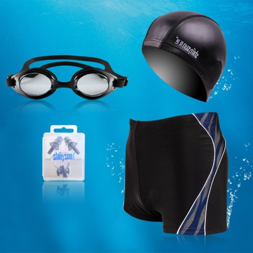 Maillot de bain homme en nylon spandex polyester - Ref 2519432