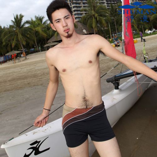 Maillot de bain homme en nylon spandex polyester - Ref 2523894