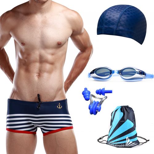 Maillot de bain homme SEOBEAN en nylon spandex - Ref 2532202