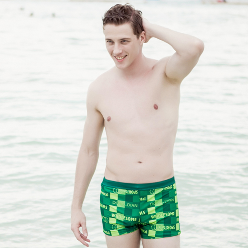 Maillot de bain homme en nylon spandex - Ref 2534244