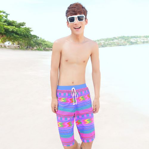 Maillot de bain homme en nylon spandex - Ref 2535357