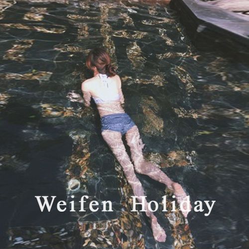 Maillot de bain pour femme WEIFEN HOLIDAY - Ref 3037364