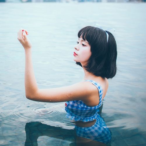 Maillot de bain pour femme 90 S en Spandex Polyester - Ref 3037840