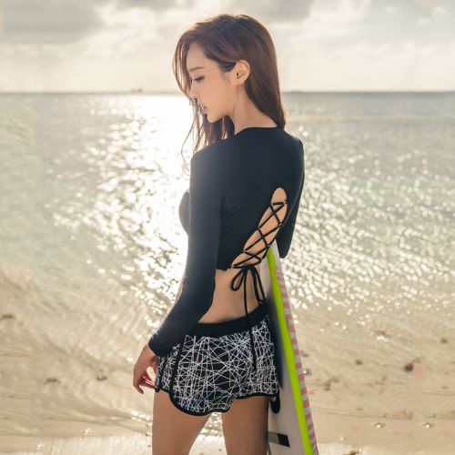 Maillot de bain pour femme BUNNYBUMS en Nylon Spandex - Ref 3038783