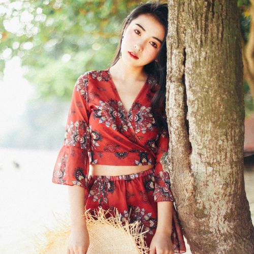 Maillot de bain pour femme LOFORWA DEER  ENTERPRISE DEER en Nylon Polyester - Ref 3038850