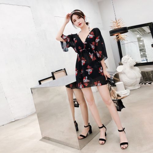 Maillot de bain pour femme HAI YUSHAN en Spandex Nylon - Ref 3038925