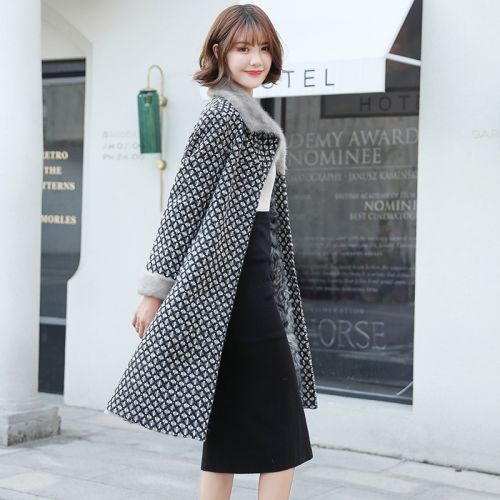 Manteau de fourrure femme en Laine - Ref 3171525