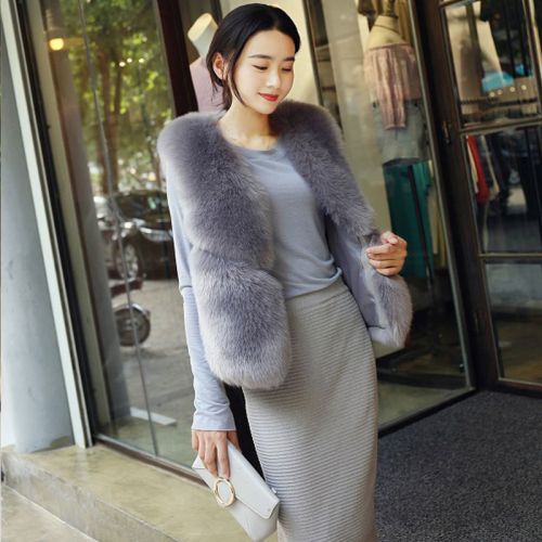 Manteau de fourrure femme en Fausse - Ref 3171578