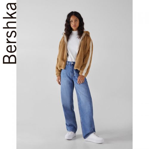 Manteau de fourrure femme BERSHKA - Ref 3171633