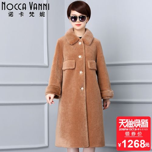 Manteau de fourrure femme NOCCA VANNI NOKA - Ref 3171710