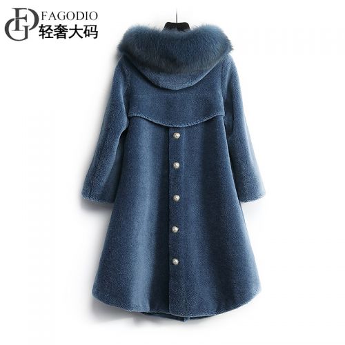 Manteau de fourrure femme FAGODIO - Ref 3171721