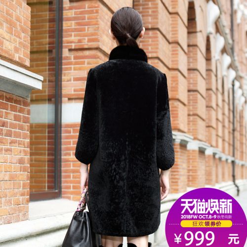 Manteau de fourrure femme en Cheveux vison - Ref 3171727