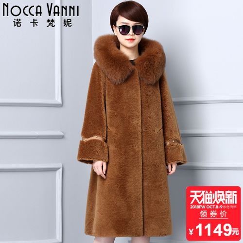 Manteau de fourrure femme NOCCA VANNI NOKA - Ref 3171742