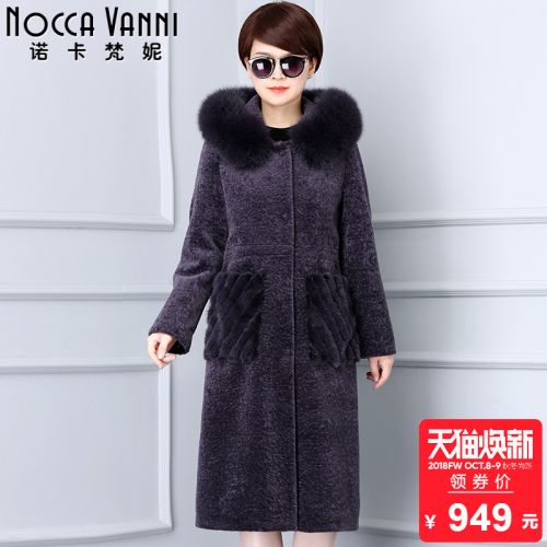 Manteau de fourrure femme NOCCA VANNI NOKA - Ref 3171743