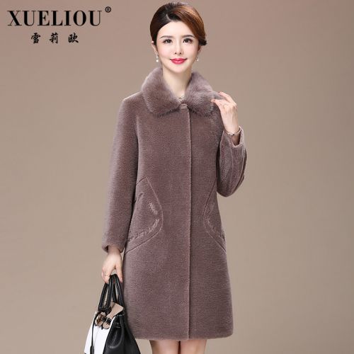 Manteau de fourrure femme en Cheveux vison - Ref 3171759