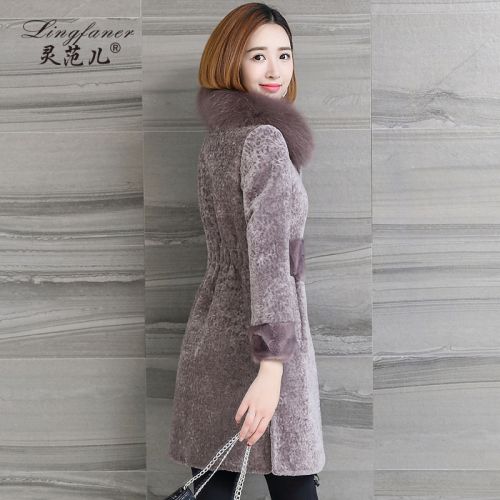 Manteau de fourrure femme en Cheveux vison - Ref 3171761