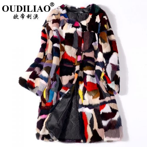 Manteau de fourrure femme en Cheveux vison - Ref 3171766