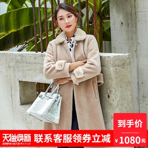 Manteau de fourrure femme en Cheveux vison - Ref 3171803