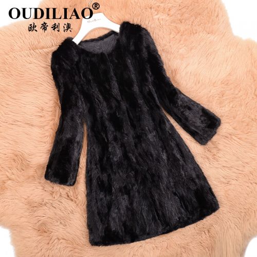 Manteau de fourrure femme en Cheveux vison - Ref 3171839