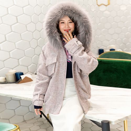 Manteau de fourrure femme en Cheveux vison - Ref 3171858