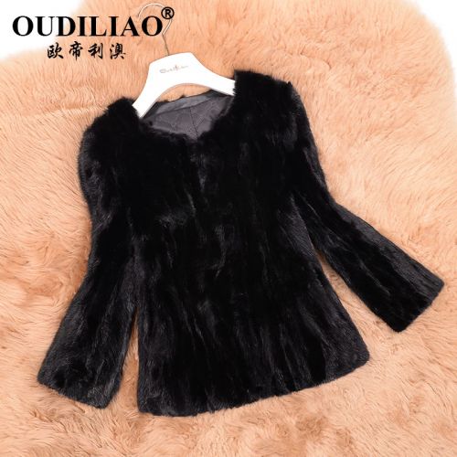 Manteau de fourrure femme en Cheveux vison - Ref 3171875