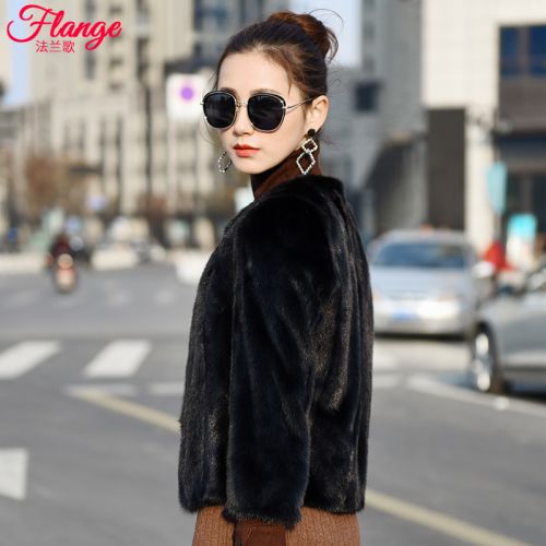 Manteau de fourrure femme FARANGO CO en Cheveux vison - Ref 3171950