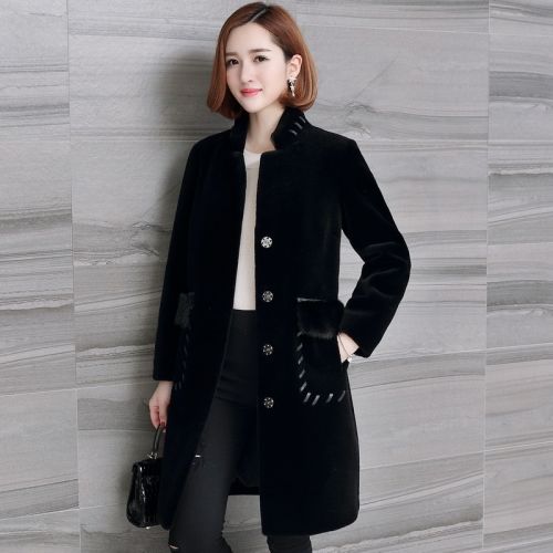 Manteau de fourrure femme en Cheveux vison - Ref 3171951