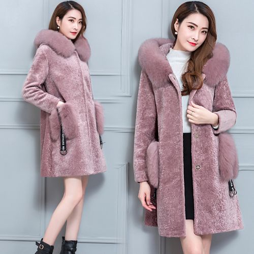 Manteau de fourrure femme - Ref 3171975