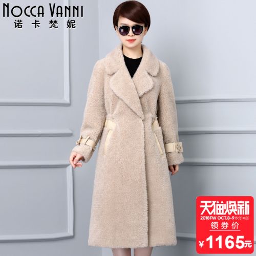 Manteau de fourrure femme NOCCA VANNI NOKA - Ref 3171988