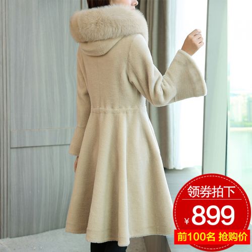 Manteau de fourrure femme DEMIAOER - Ref 3172011