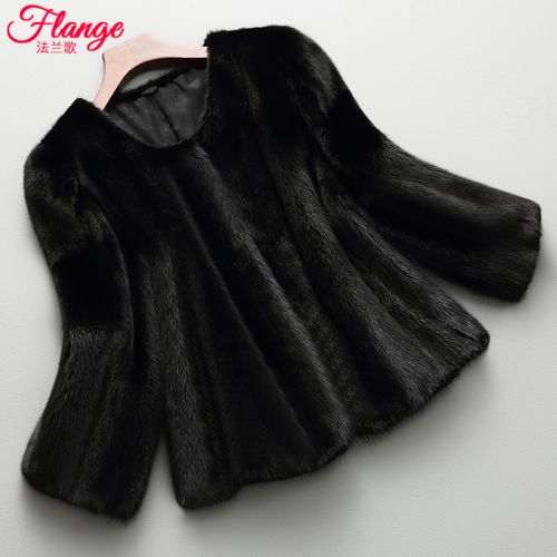 Manteau de fourrure femme FARANGO CO en Cheveux vison - Ref 3172115