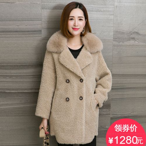Manteau de fourrure femme - Ref 3172127