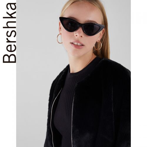 Manteau de fourrure femme BERSHKA - Ref 3172140
