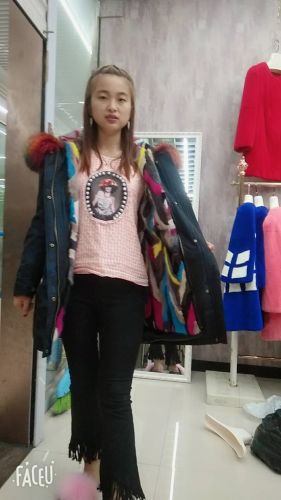 Manteau de fourrure femme - Ref 3172230