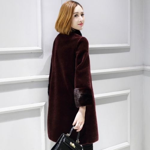 Manteau de fourrure femme en Cheveux vison - Ref 3172257