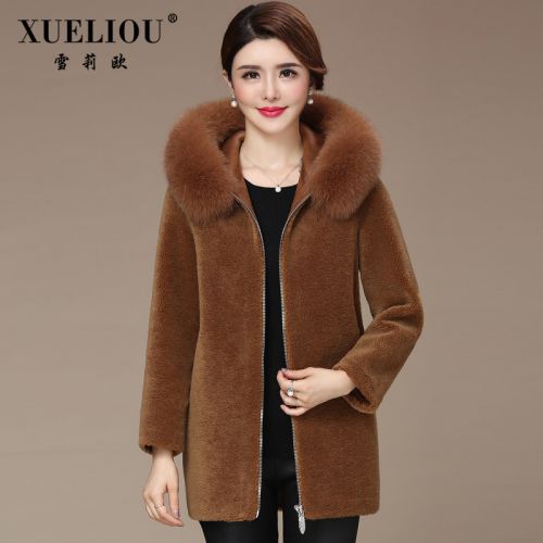 Manteau de fourrure femme - Ref 3172279