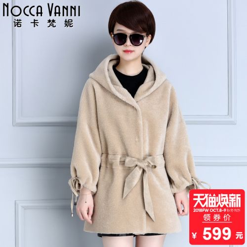 Manteau de fourrure femme NOCCA VANNI NOKA - Ref 3172305