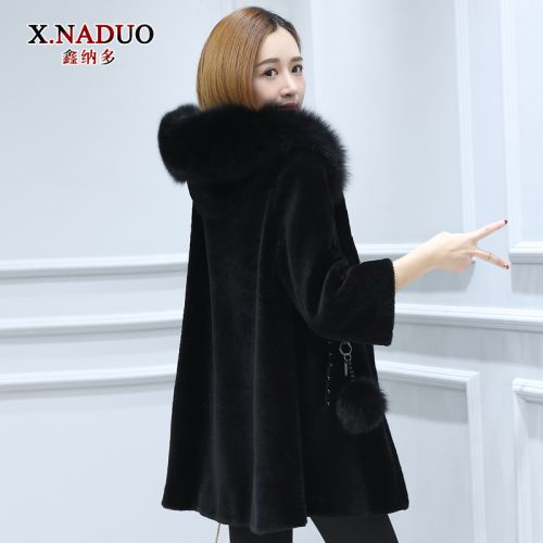 Manteau de fourrure femme - Ref 3172315