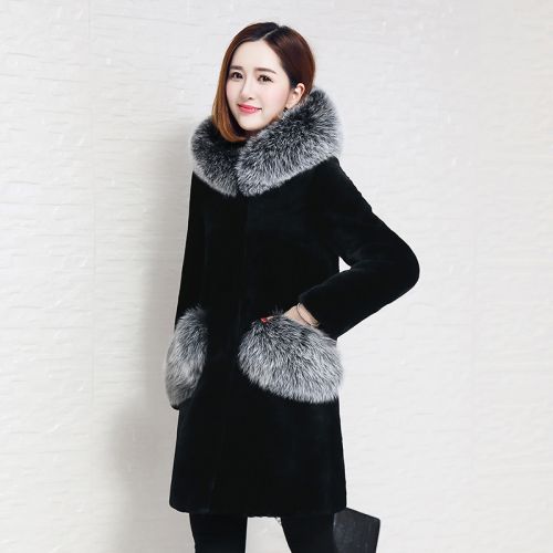 Manteau de fourrure femme - Ref 3172405