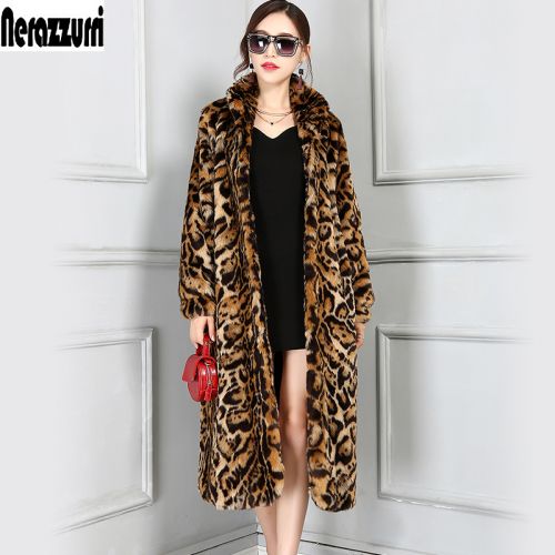Manteau de fourrure femme NERAZZURRI en Fausse - Ref 3172476