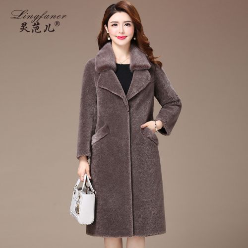 Manteau de fourrure femme en Cheveux vison - Ref 3172528