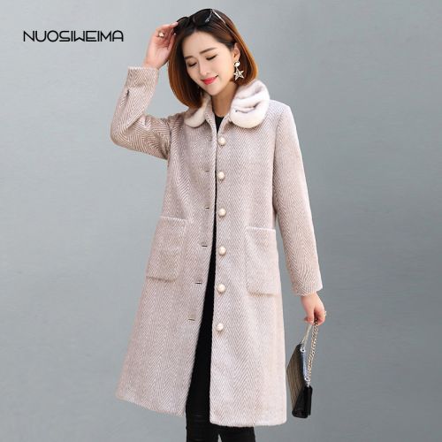 Manteau de fourrure femme en Cheveux vison - Ref 3172569