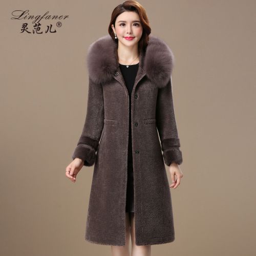 Manteau de fourrure femme en Cheveux vison - Ref 3172599