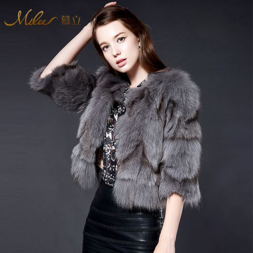 Manteau de fourrure femme MULEE - Ref 3172642