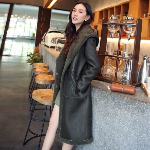 Manteau de fourrure femme ZHENSHANG. CIEL - Ref 3172685
