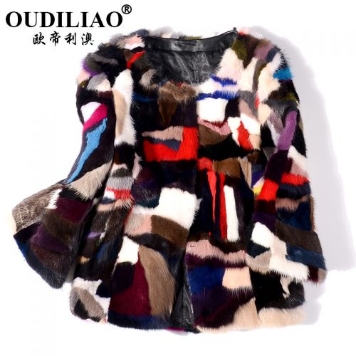 Manteau de fourrure femme en Cheveux vison - Ref 3172702